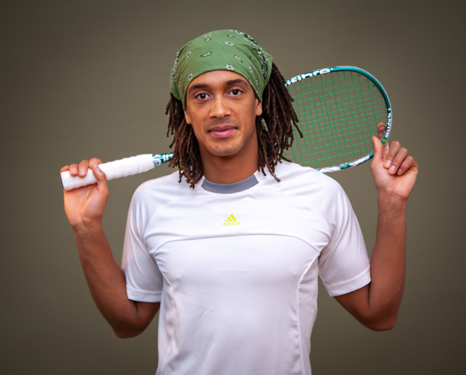 Elite squash player ready for championship performance